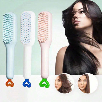 Self-cleaning Hair comb