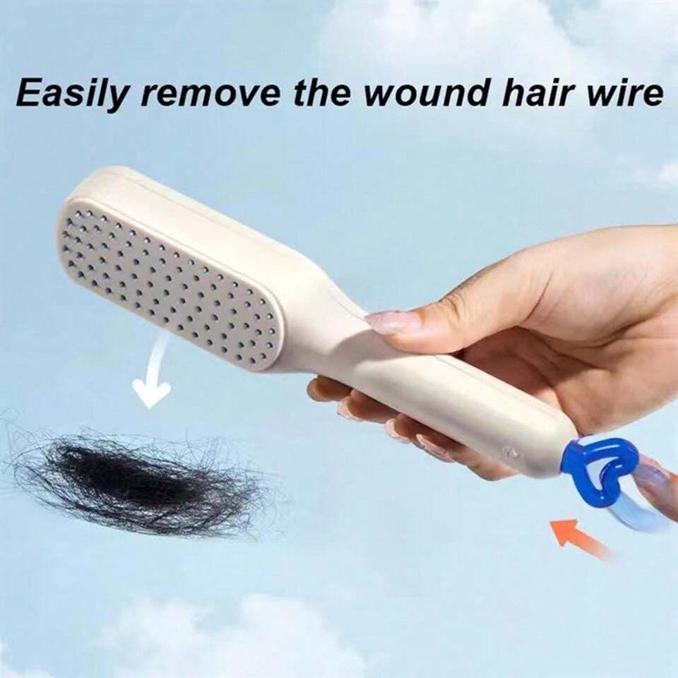 Self-cleaning Hair comb