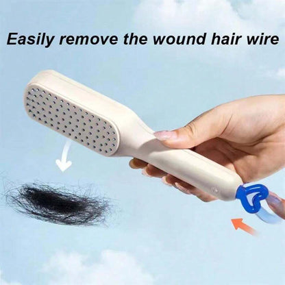 Self-cleaning Hair comb