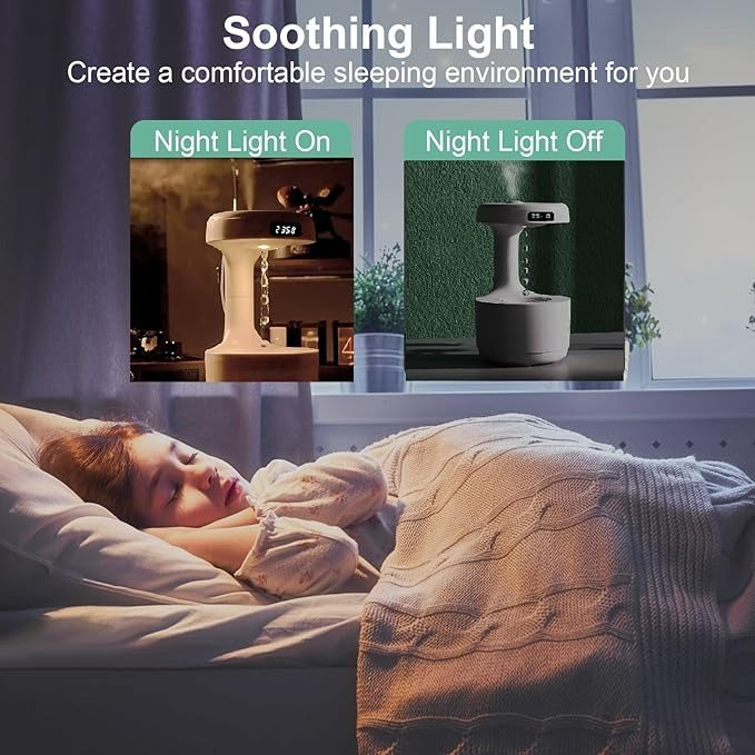 Antigravity Humidifier With Ultra-Quiet Performance