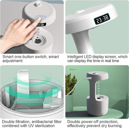 Antigravity Humidifier With Ultra-Quiet Performance