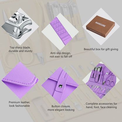 Premium 16-piece Nail Care Kit