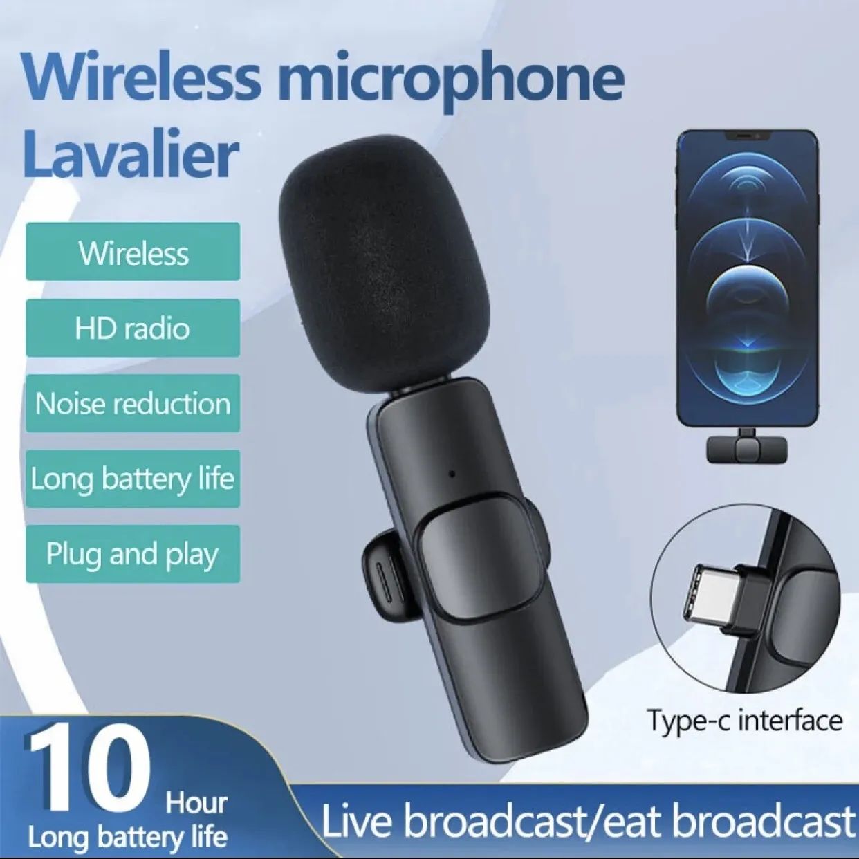 K8 Collar Wireless Microphone