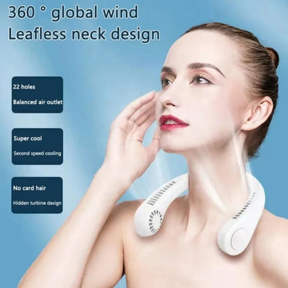Rechargeable Neck Fan