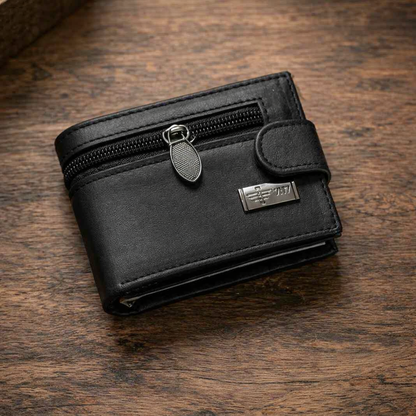 Premium Men's Mini Leather Wallet
