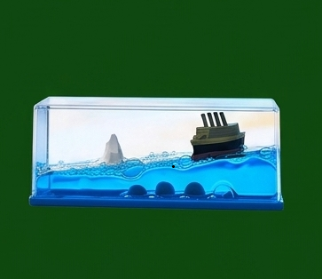 Titanic Unsinkable Fluid Drift Bottle