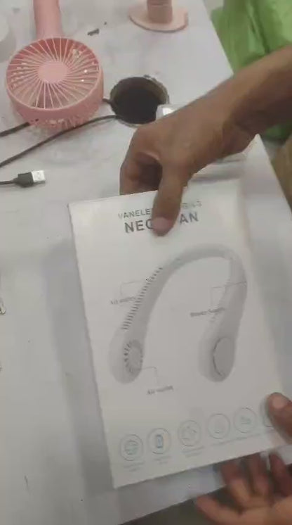 Rechargeable Neck Fan